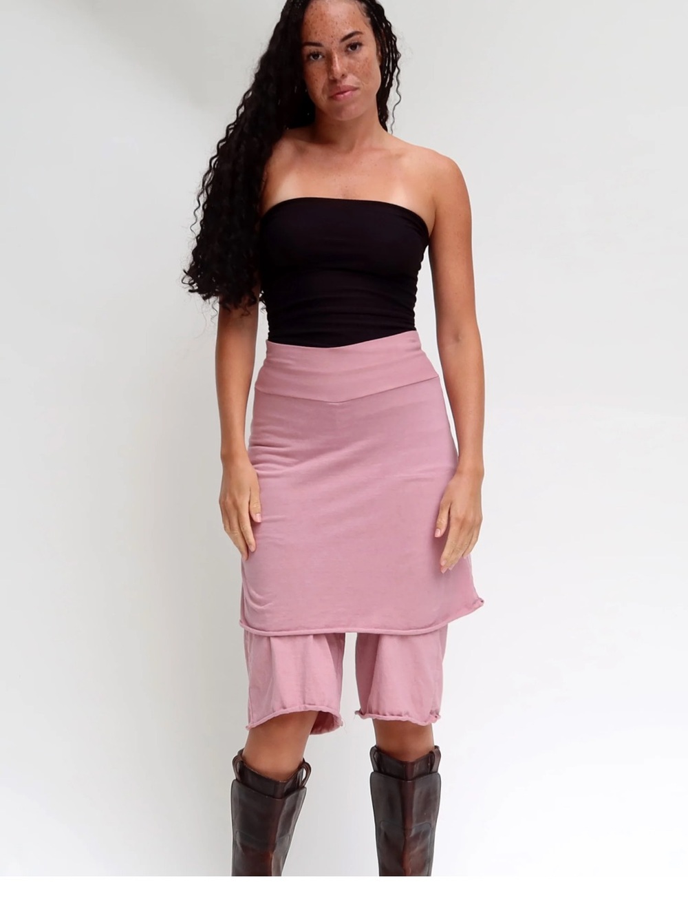 Short skirted simplicity gauchos Gaia Conceptions
